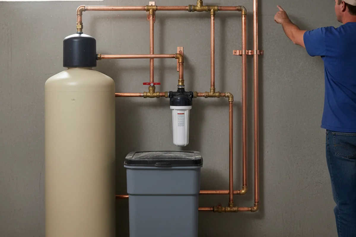 Whole-house water treatment system installed in Gatesville